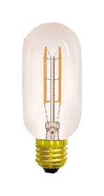 015012040  Rustica Dimmable Tubular/H E27 Tinted 40W